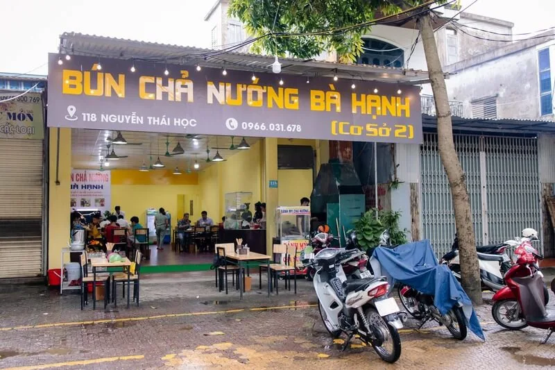 Bún chả nướng Bà Hạnh - 118 Nguyễn Thái Học