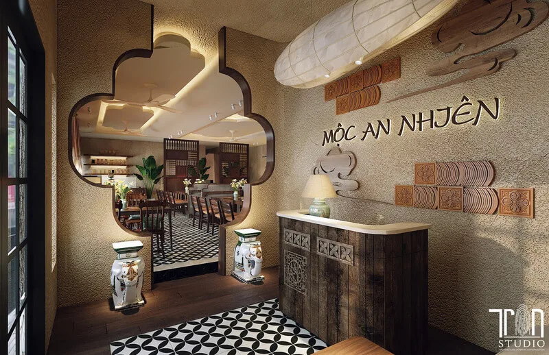 Mộc An Nhiên - Nhà hàng Chay Hiện đại 11/8 Chu Văn An