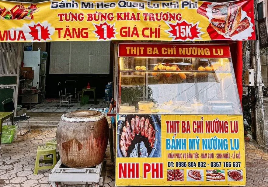 Bánh mì heo quay lu Nhi Phi - 111 Hermann Gmeiner