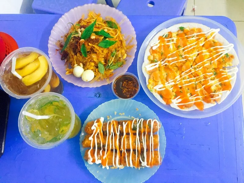 Bánh tráng trộn Chú Kim - 28 Nguyễn Tài