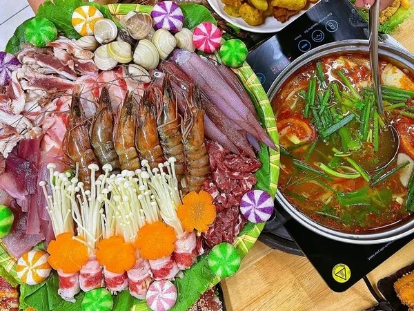 Buffet Lẩu Nướng Bò Dạo Phố -  Xóm 6, Diễn Châu