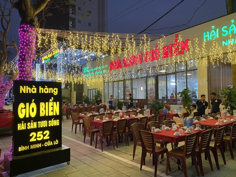 Nhà hàng Gió Biển - 252 Bình Minh, Cửa Lò