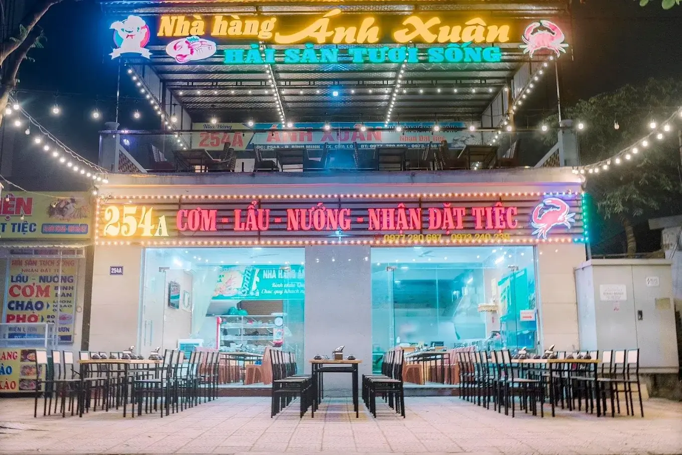 Nhà hàng Hải sản Ánh Xuân -  254A Bình Minh, Cửa Lò