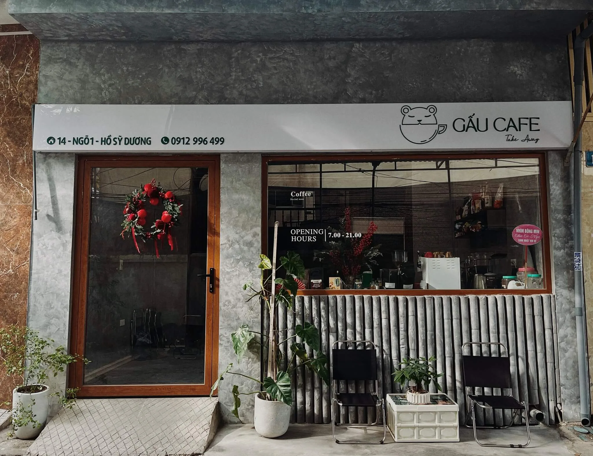 Gấu Cafe Take Away -  Ngõ 1 Hồ Sỹ Dương