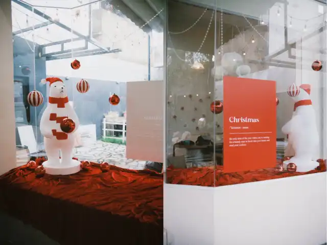 quán cafe decor Noel 2025 tại Nghệ An