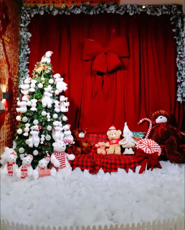 quán cafe decor Noel 2025 tại Nghệ An