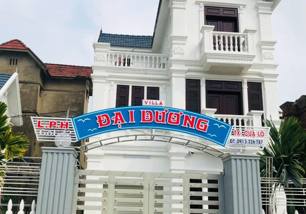 Villa Đại Dương Cửa Lò- Đường 72m